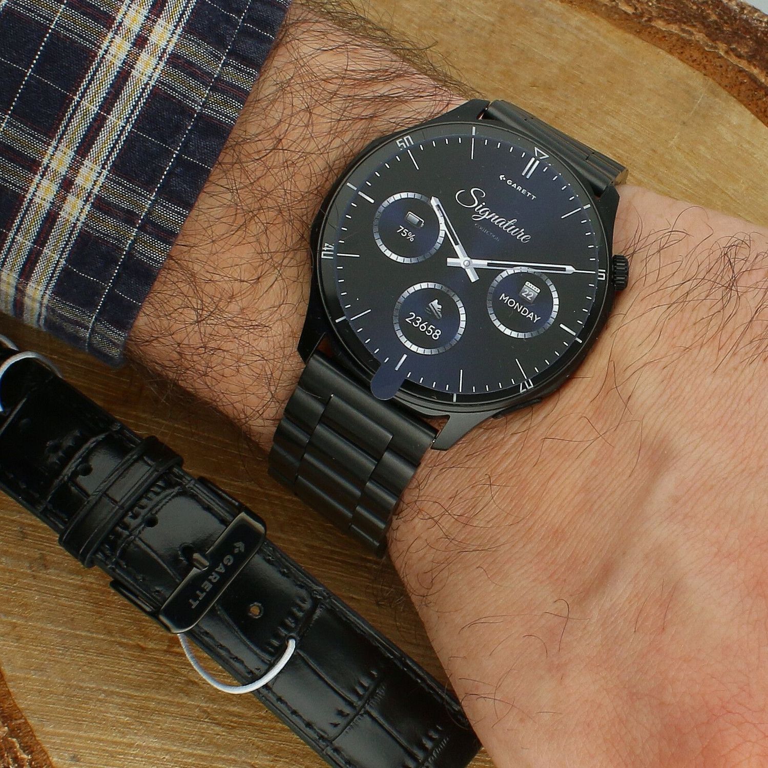 Zegarek Garett czarny solid .jpg